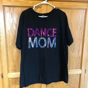 Xxl Black dance mom T-shirt